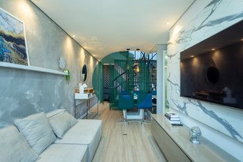 apartment em Rua Doutor Carlos Aldrovandi, Jardim Fonte do Morumbi - São Paulo - SP