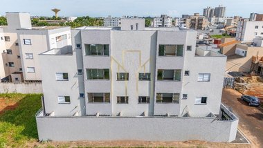 apartment em Rua Dinarte José Pereira, Novo Mundo - Uberlândia - MG