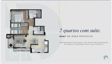 apartment em Rua São Cristóvão, Barreiros - São José - SC