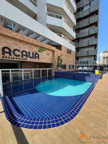 apartment em Rua Mem de Sá, Aviação - Praia Grande - SP