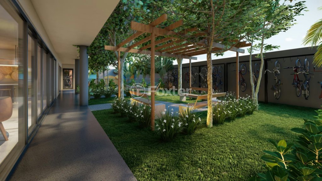 jardim-com-pergolado-e-bancos