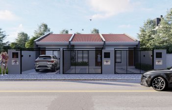 house em Rua Severino Gretter, Espinheiros - Joinville - SC