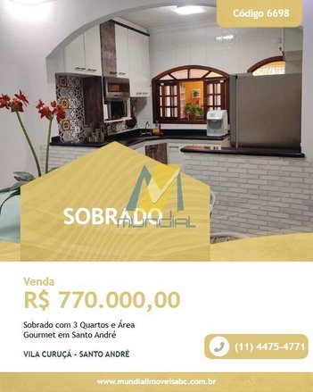 house em Travessa Aimberê, Vila Curuçá - Santo André - SP