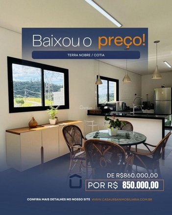 house em Estrada Boa Vista, Jardim Atalaia - Cotia - SP