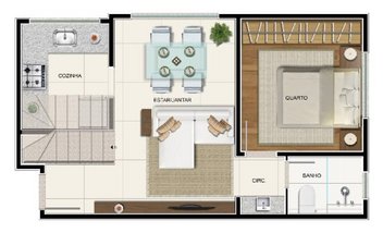 apartment em Rua Stela de Souza, Sagrada Família - Belo Horizonte - MG