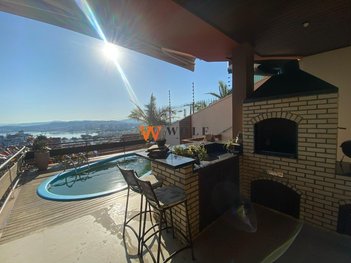 house em Rua Aldo Luz, Itaguaçu - Florianópolis - SC