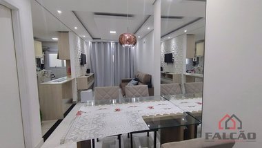 apartment em Avenida Marechal Deodoro, Vila Valença - São Vicente - SP