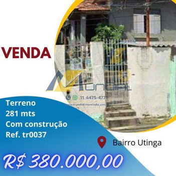 land_lot em Rua Madri, Utinga - Santo André - SP