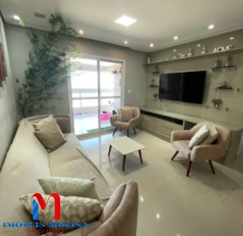 apartment em Rua Vasco da Gama, Aviação - Praia Grande - SP