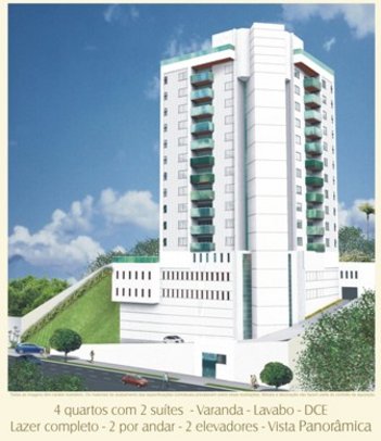 apartment em Rua Anita Garibaldi, Luxemburgo - Belo Horizonte - MG