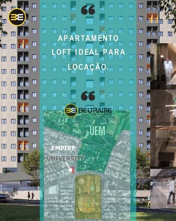 apartment em Avenida Colombo, Zona 07 - Maringá - PR