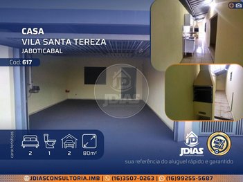 house em Rua João Kamla, Vila Santa Tereza - Jaboticabal - SP