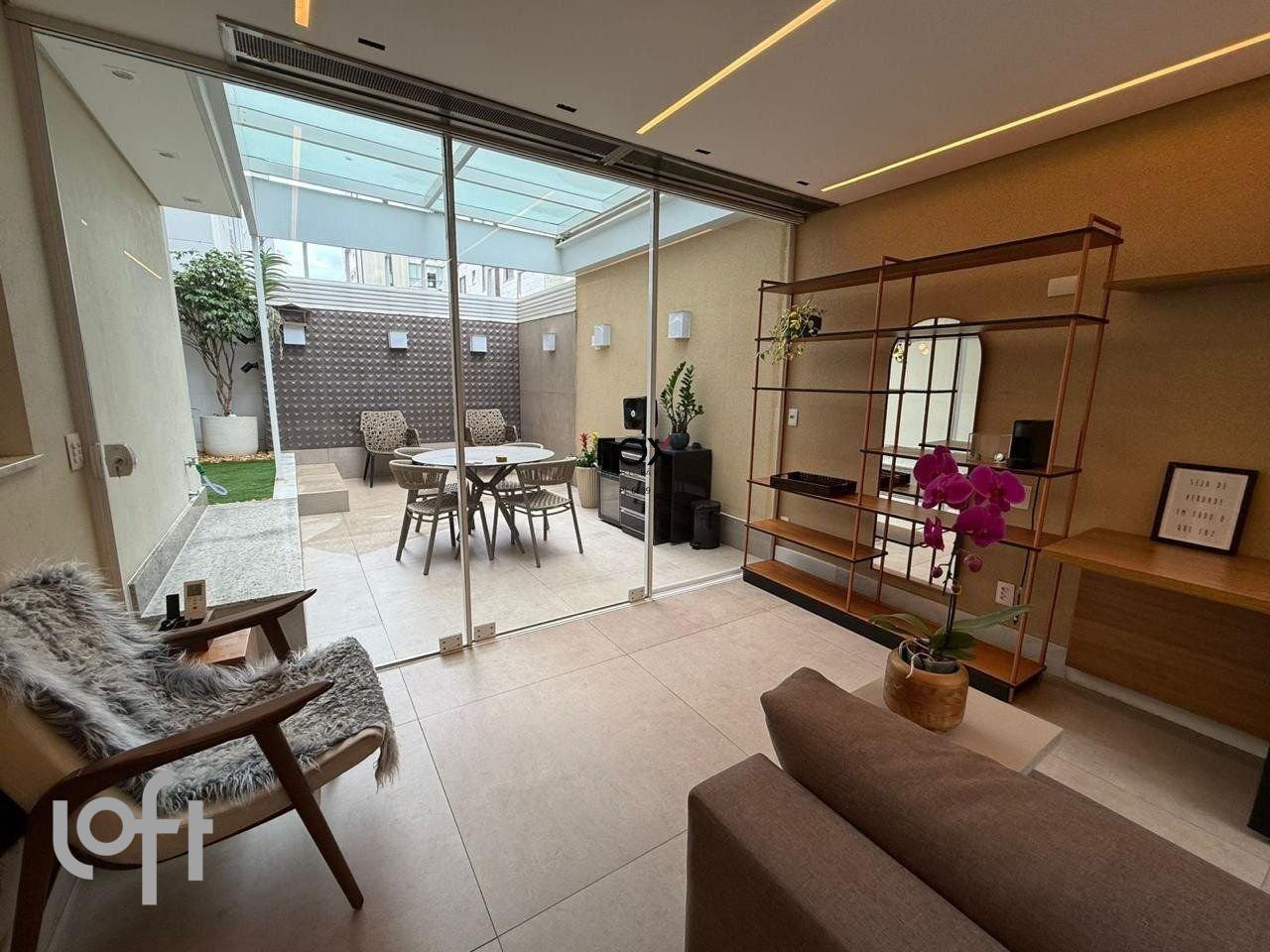 Apartamento com 1 quarto — Funcionários, Belo Horizonte