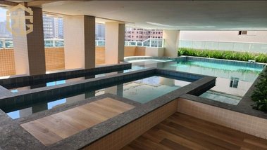 apartment em Rua Doutor Júlio de Mesquita Filho, Aviação - Praia Grande - SP