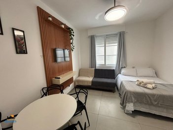 apartment em Avenida Manoel da Nóbrega, Itararé - São Vicente - SP