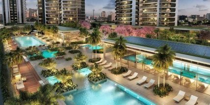 apartment em Avenida das Nações Unidas, Chácara Itaim - São Paulo - SP