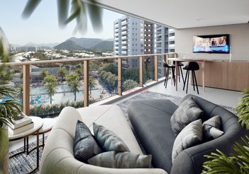 apartment em Avenida Rosauro Estellita, Barra da Tijuca - Rio de Janeiro - RJ
