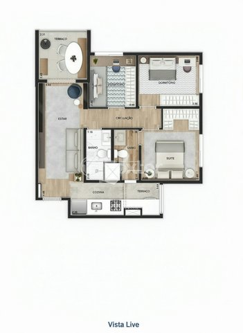 apartment em Rua Francisco Corazza, Parque Residencial da Lapa - São Paulo - SP