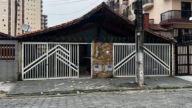 house em Rua Guimarães Rosa, Ocian - Praia Grande - SP