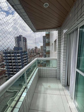 apartment em Rua Líbero Badaró, Ocian - Praia Grande - SP