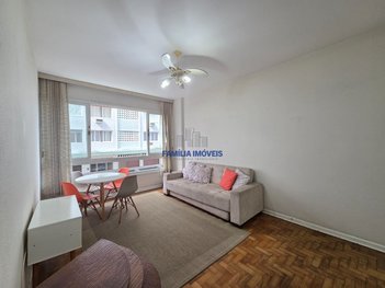 apartment em Avenida Bartholomeu de Gusmão, Boqueirão - Santos - SP