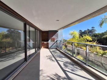 apartment em Estrada Haroldo Soares Glavan, Cacupé - Florianópolis - SC