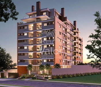 apartment em Rua José Cadilhe, Água Verde - Curitiba - PR