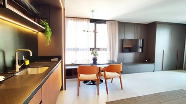 apartment em Professor Othon Gama D'Eça, Centro - Florianópolis - SC