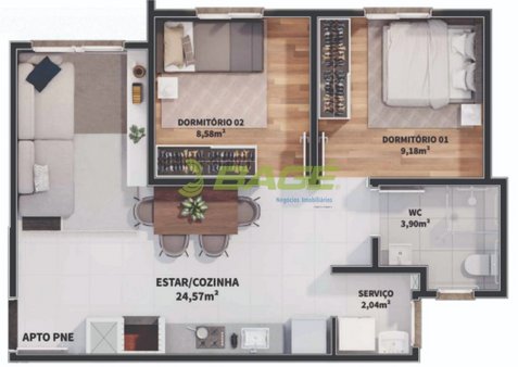 Cômodo Condomínio