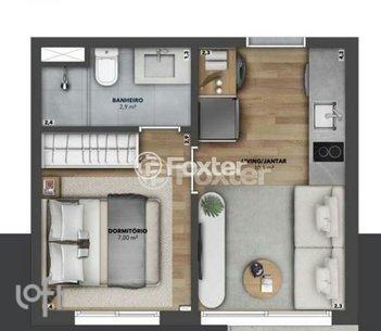 apartment em Rua Vinte e Quatro de Outubro, Auxiliadora - Porto Alegre - RS