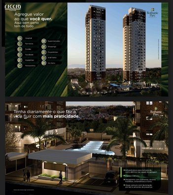 apartment em Rua Raimundo Barbosa Nogueira, Palmeiras de São José - São José dos Campos - SP