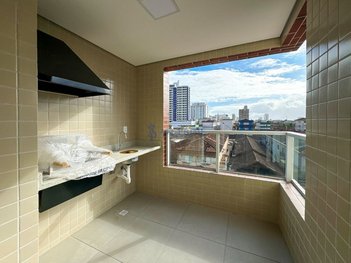 apartment em Avenida General Marcondes Salgado, Aviação - Praia Grande - SP