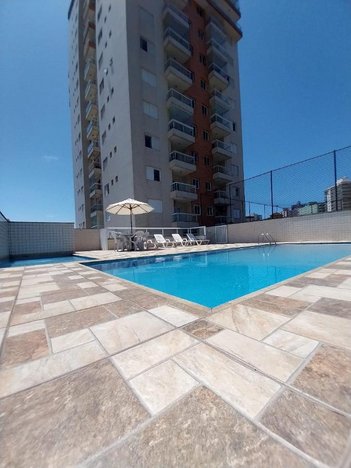 apartment em Avenida Presidente Kennedy, Guilhermina - Praia Grande - SP