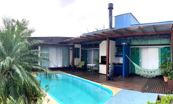 house em das Bauxitas, Pântano do Sul - Florianópolis - SC