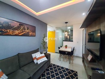 apartment em Rua Ângelo Ortolan, Loteamento Industrial Machadinho - Americana - SP