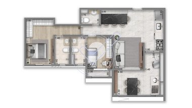 apartment em Rua Francisco de Vitória, Jardim Vila Mariana - São Paulo - SP