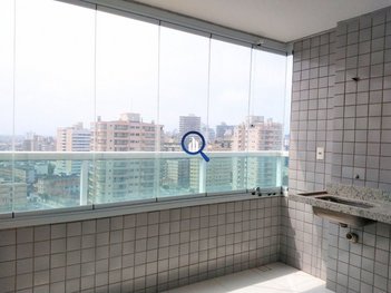 apartment em Rua Francisco Pettinati, Ocian - Praia Grande - SP