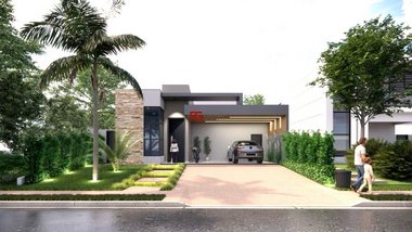 house em Avenida Oscar Niemeyer, Loteamento Terras de Florença - Ribeirão Preto - SP