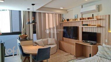apartment em Estrada Haroldo Soares Glavan, Cacupé - Florianópolis - SC