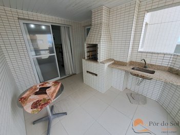 apartment em Rua Caribas, Aviação - Praia Grande - SP