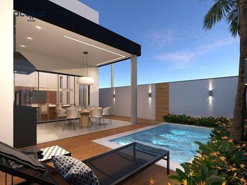 house em Avenida Oscar Niemeyer, Loteamento Terras de Florença - Ribeirão Preto - SP