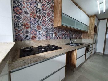 apartment em Rua Vasco da Gama, Aviação - Praia Grande - SP