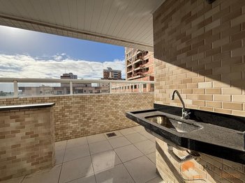 apartment em Rua Copacabana, Guilhermina - Praia Grande - SP