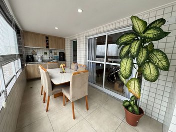 apartment em Rua Guatemala, Guilhermina - Praia Grande - SP