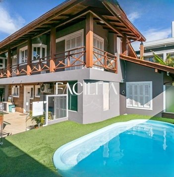 house em Rua Vereador Osni Ortiga, Lagoa da Conceição - Florianópolis - SC