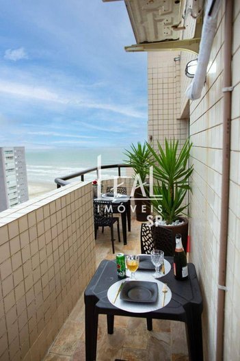 apartment em Rua Mário Daige, Maracanã - Praia Grande - SP