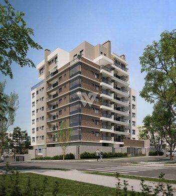 apartment em Rua Guaratuba, Ahú - Curitiba - PR