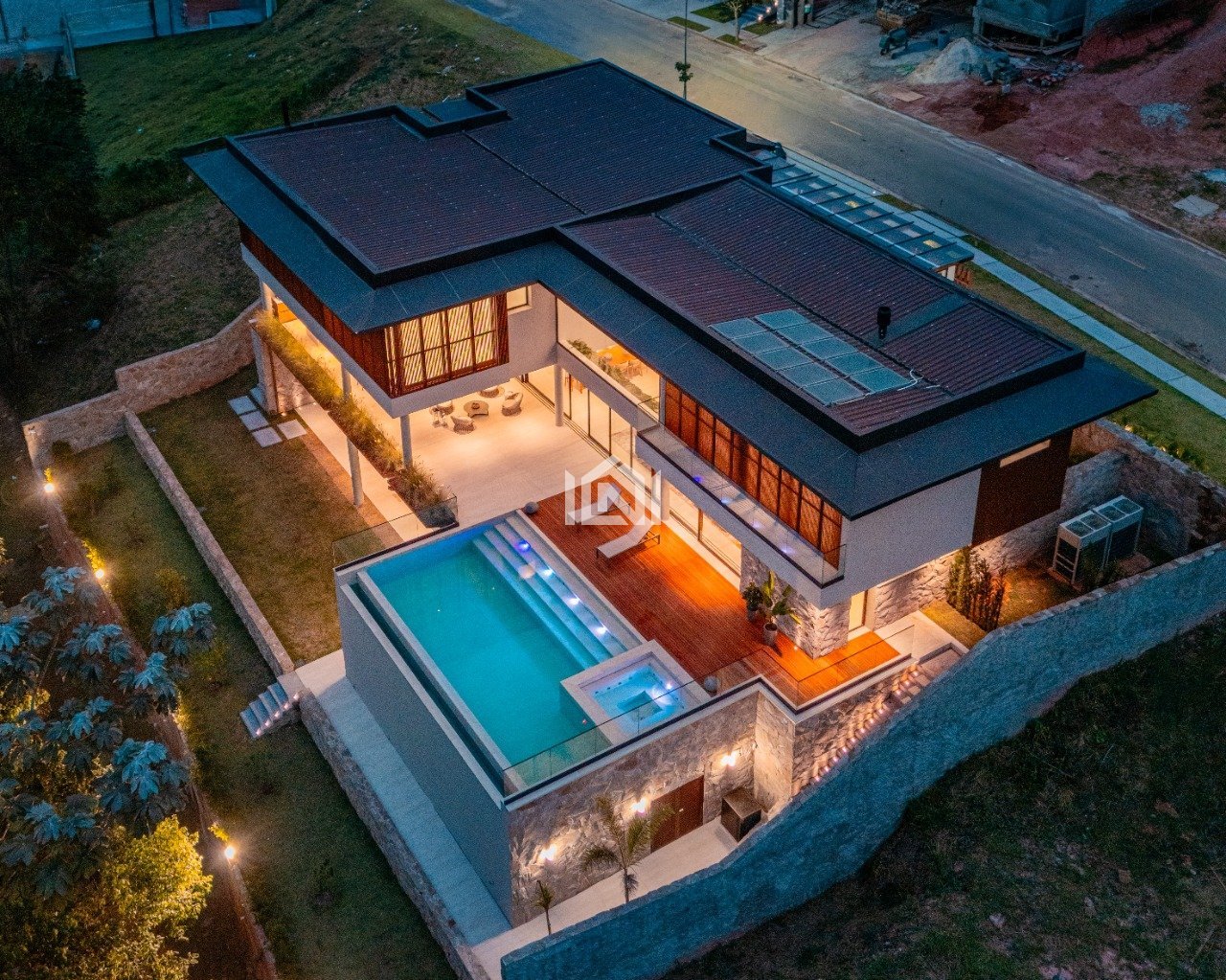 casa a venda no condominio vintage arte de morar - vista aerea