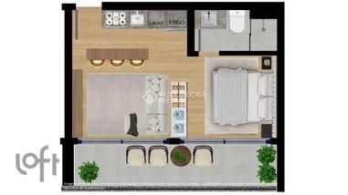 apartment em Lourenço Pinto, Centro - Curitiba - PR