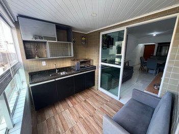apartment em Avenida Marechal Maurício José Cardoso, Canto do Forte - Praia Grande - SP